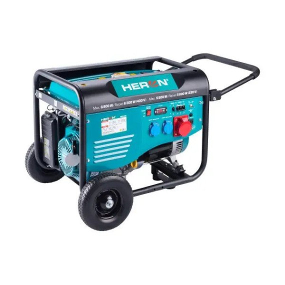 Бензиновый генератор Heron 15HP 6,8kW/5,5kW (8896418)