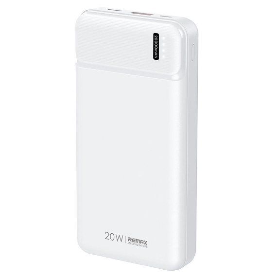 REMAX Pure QC + PD 20W 20000mAh RPP-288 White