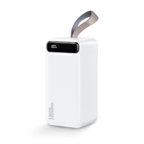 WK Minre 50000mAh Digital Display Power Bank White (WP-283)