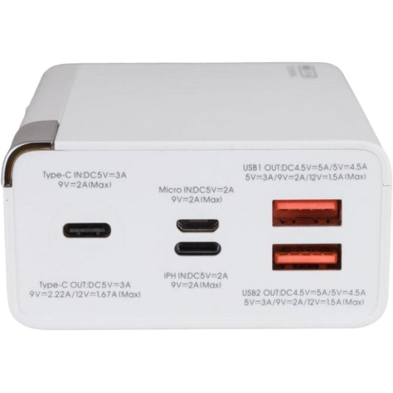 REMAX RPP-257 Riji 22.5W QC+PD 30000mAh White (RPP-257 Riji White)