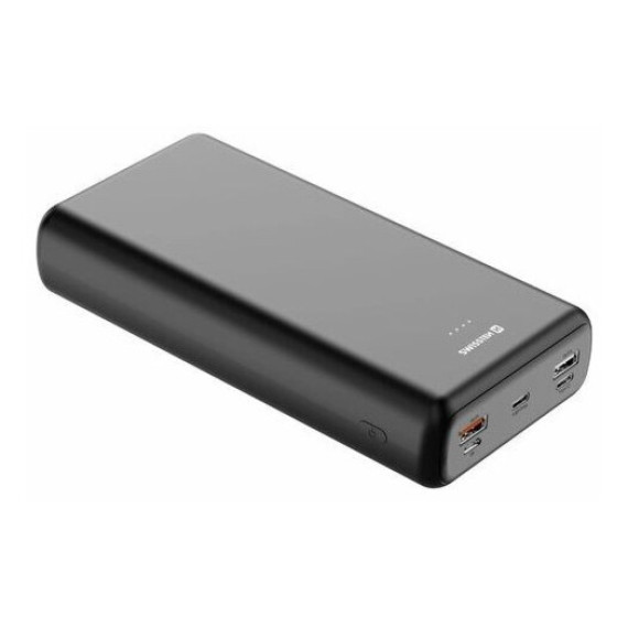 Swissten 30000mAh 20W Power Delivery Black (8595217479838)