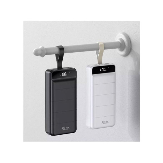 REMAX Leader Series 22.5W Multi-compatible Fast Charging Power Bank 30000mah RPP-183 White