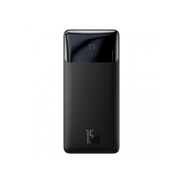 Baseus Bipow Digital Display Powerbank 15W 30000mAh Black (PPDML-K01)