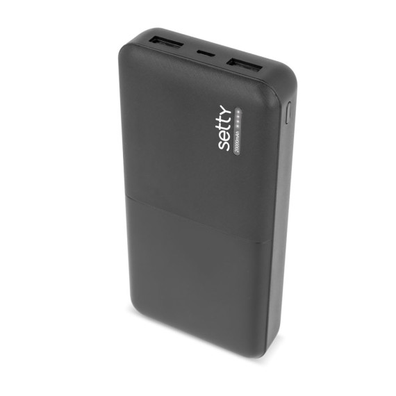 Setty Power Bank 20000 mAh Black