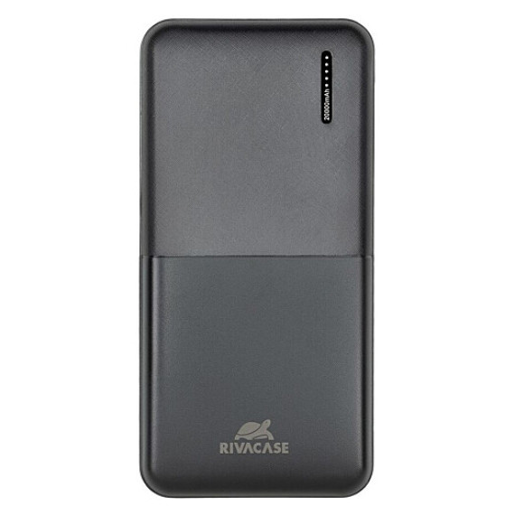 Rivacase RIVAPOWER VA2571 20000mAh QC/PD 18W Black