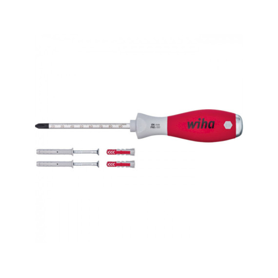 Wiha Punching screwdriver (red & gray)