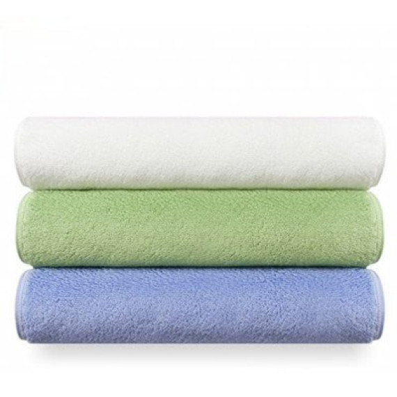 ZSH Face & Bath Towels White, Blue (NJL4017RT)