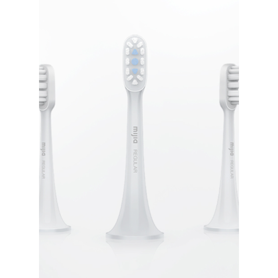 Насадки для зубної щітки Xiaomi MiJia Sonic Toothbrush Head T300/T500 Regular Type (DDYST01SKS, NUN4001CN)
