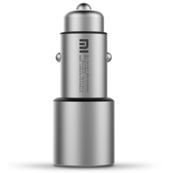 АЗУ Xiaomi Car Quick Charger 3.0 Silver 36W (CC02CZM/BHR4185CN)