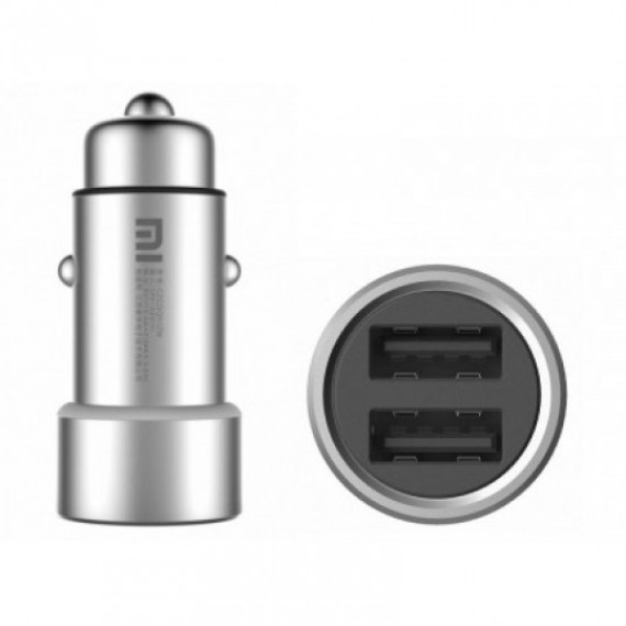 АЗУ Xiaomi Car Quick Charger 3.0 Silver 36W (CC02CZM/BHR4185CN)