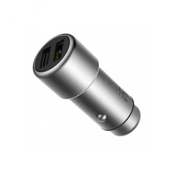 АЗУ Xiaomi Car Quick Charger 3.0 Silver 36W (CC02CZM/BHR4185CN)