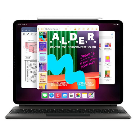 Apple iPad Pro 12.9 2022 Wi-Fi 256GB Space Gray (MNXR3)