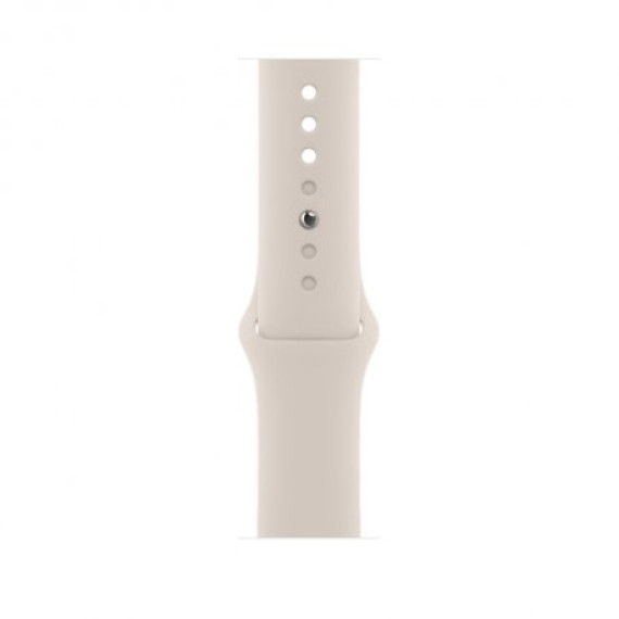 Apple Watch Series 7 GPS 45mm Starlight Aluminum Case With Starlight Sport Band (MKN63)