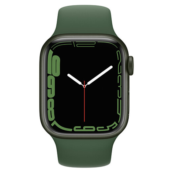 Apple Watch Series 7 GPS 45mm Green Aluminum Case With Green Sport Band (MKN73)