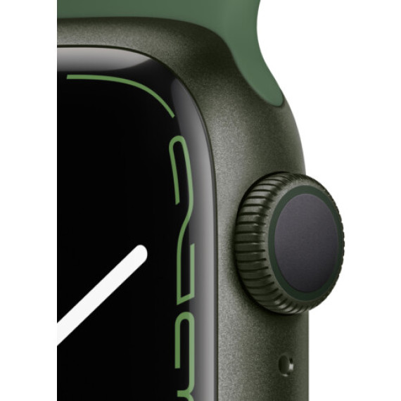 Apple Watch Series 7 GPS 45mm Green Aluminum Case With Green Sport Band (MKN73)