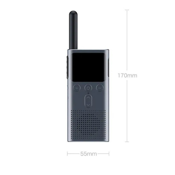 рация Xiaomi Mi Walkie Talkie 2S Space Gray (BHR6303CN)