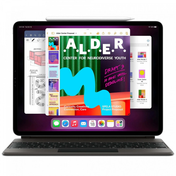 Apple iPad Pro 12.9 2022 Wi-Fi + Cellular 256GB Space Gray (MP603, MP203)