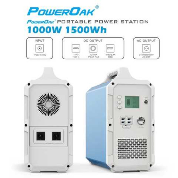 BLUETTI PowerOak EB150 Blue