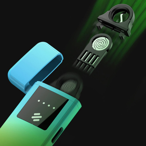 Запальничка Xiaomi Jifeng L101S Ultra-Thin Rechargeable Lighter Aurora Indigo (3269964)