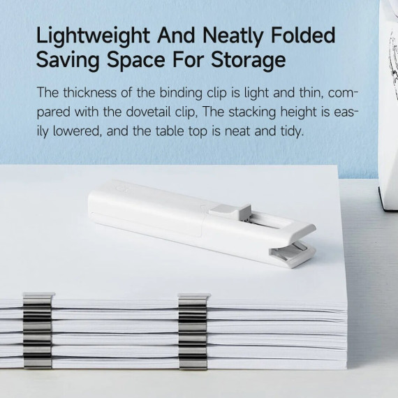 Степлер с зажимом Xiaomi Mijia Kaka Shuang Clip Pusher (BHR6406CN)