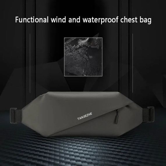 Бананка Xiaomi Tanjiezhe Explorer Functional Waterproof Chest/Waist Bag black
