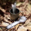 Набор Ложка-Вилка Xiaomi NexTool Outdoor Spoon Fork Grey (3032290)