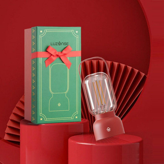 Настольный Светильник Xiaomi Luzense Nordic Wireless Portable Camping Night Light (6972794040057)