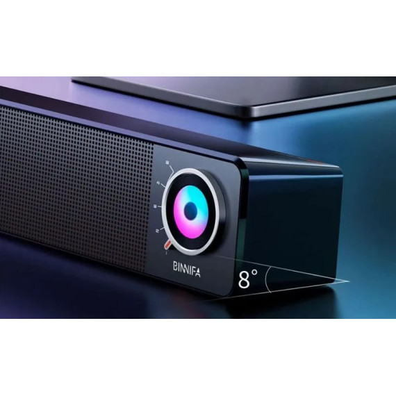 Саундбар Xiaomi BINNIFA Desktop Computer Bluetooth Speaker Light Black (Play 1D/3209081)
