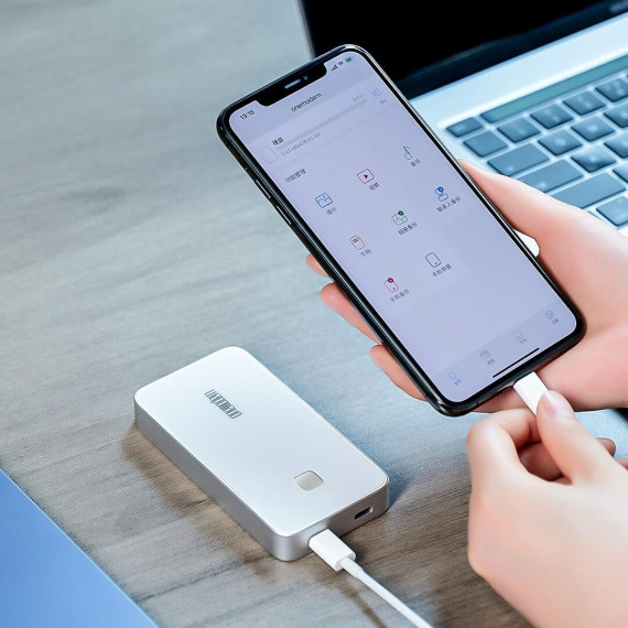 Переносной SSD Xiaomi Youpin Onemodern Smartphone Hard Drive M9 Pro 1TB White (3285440)