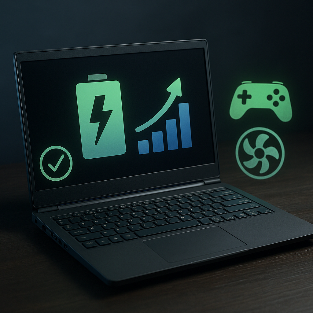 10 способів продовжити роботу акумулятора ігрового ноутбука без втрати продуктивності