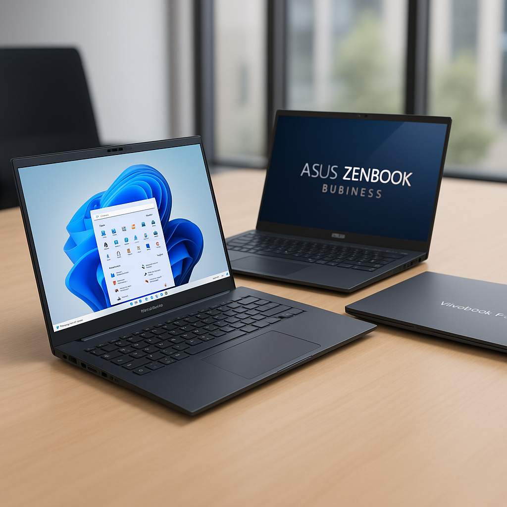 Бизнес-ноутбуки ASUS 2025: надёжность, стиль и технологии для работы