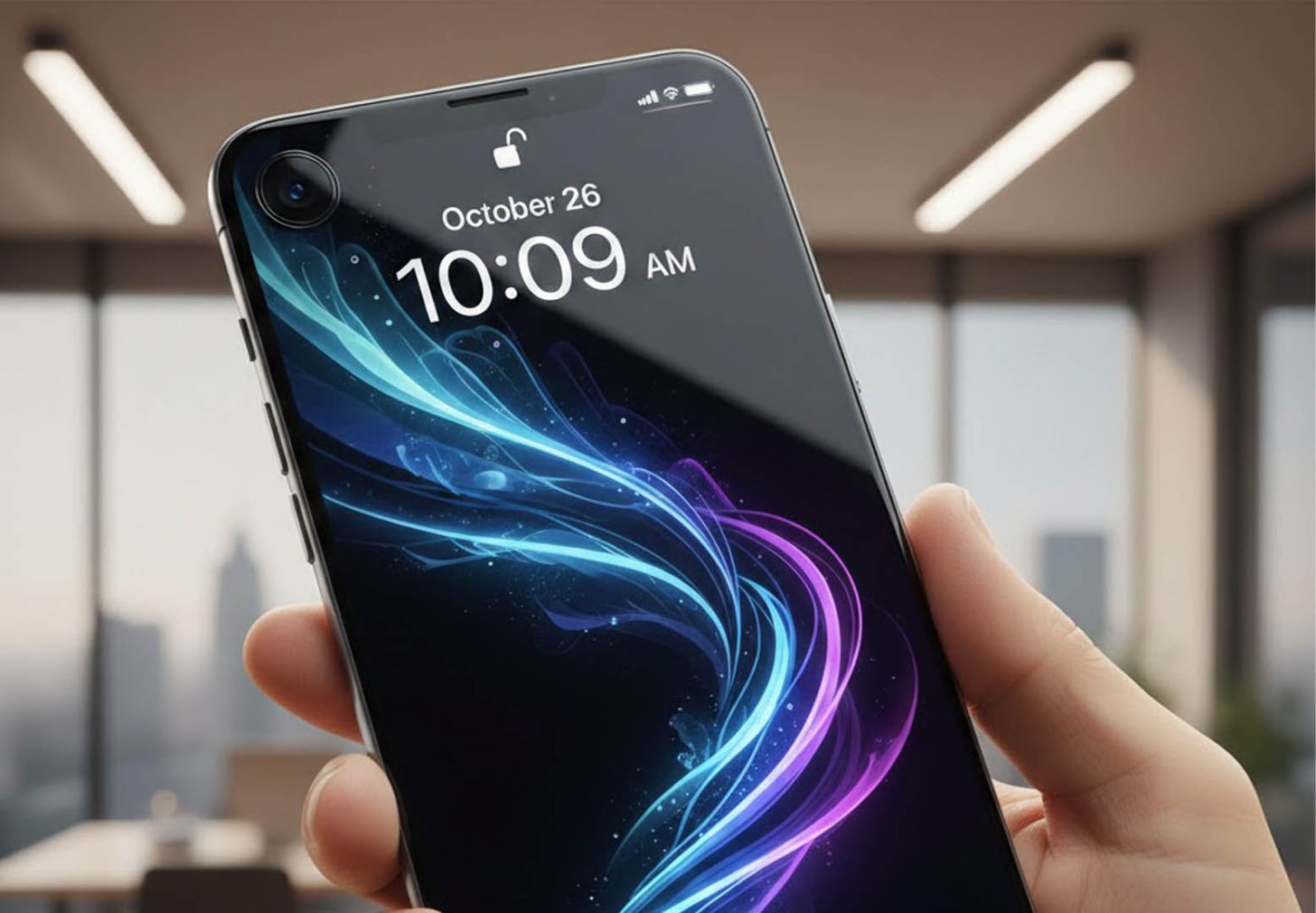 Apple тестирует iPhone 18 Pro с фронтальной камерой в углу дисплея