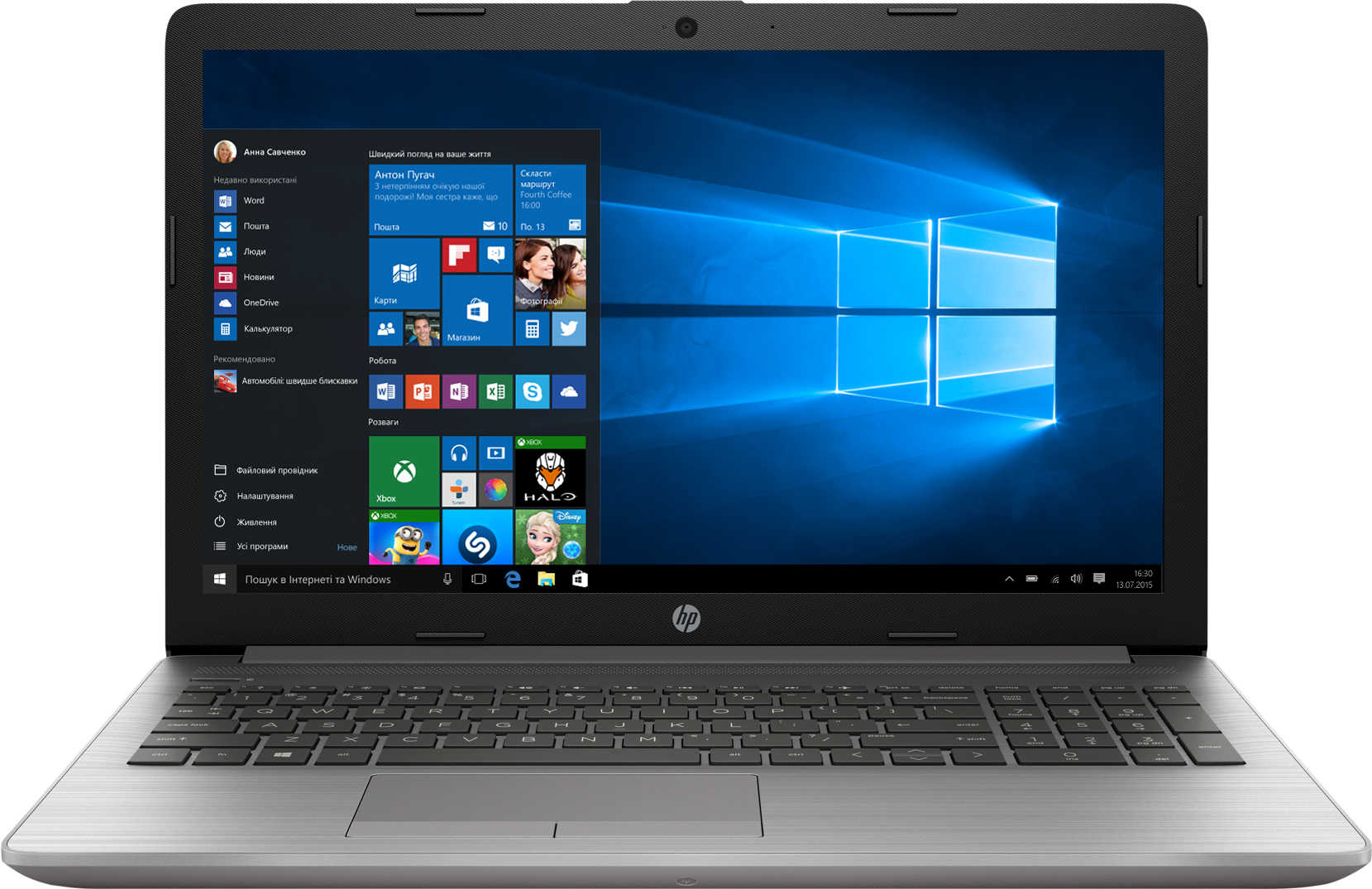 

HP 250 G7 Dark Silver (6UK92EA)