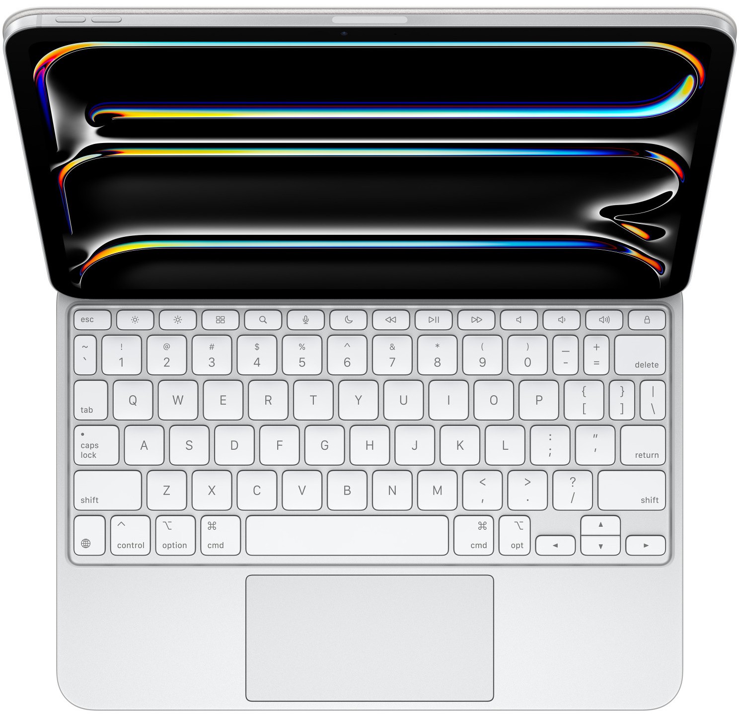 Apple Magic Keyboard for iPad Pro 11" (M4) - White (MWR03) - ITMag