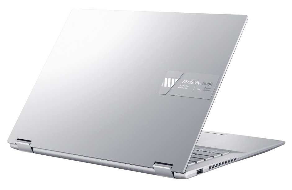 Купить Ноутбук ASUS VivoBook S 14 Flip TP3402VA Cool Silver (TP3402VA-LZ202W) - ITMag