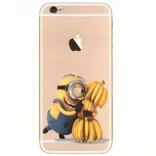 TPU чехол EGGO для Apple iPhone 6/6s (4.7") (Миньон с бананами)