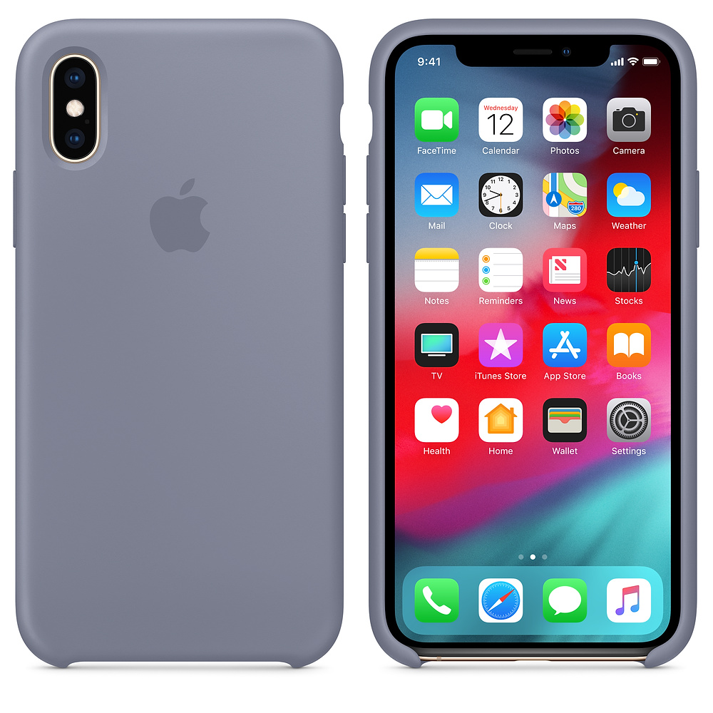 Apple iPhone XS Max Silicone Case - Lavender Gray (MTFH2) - ITMag