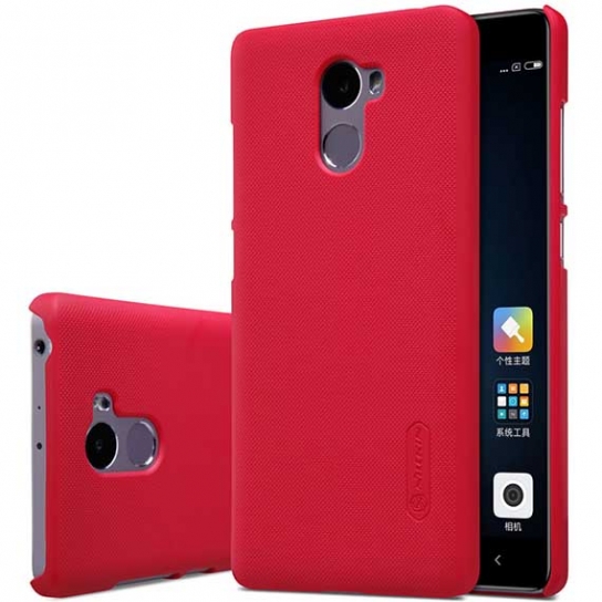 Чехол Nillkin Matte для Xiaomi Redmi 4 (+ пленка) (Красный) - ITMag