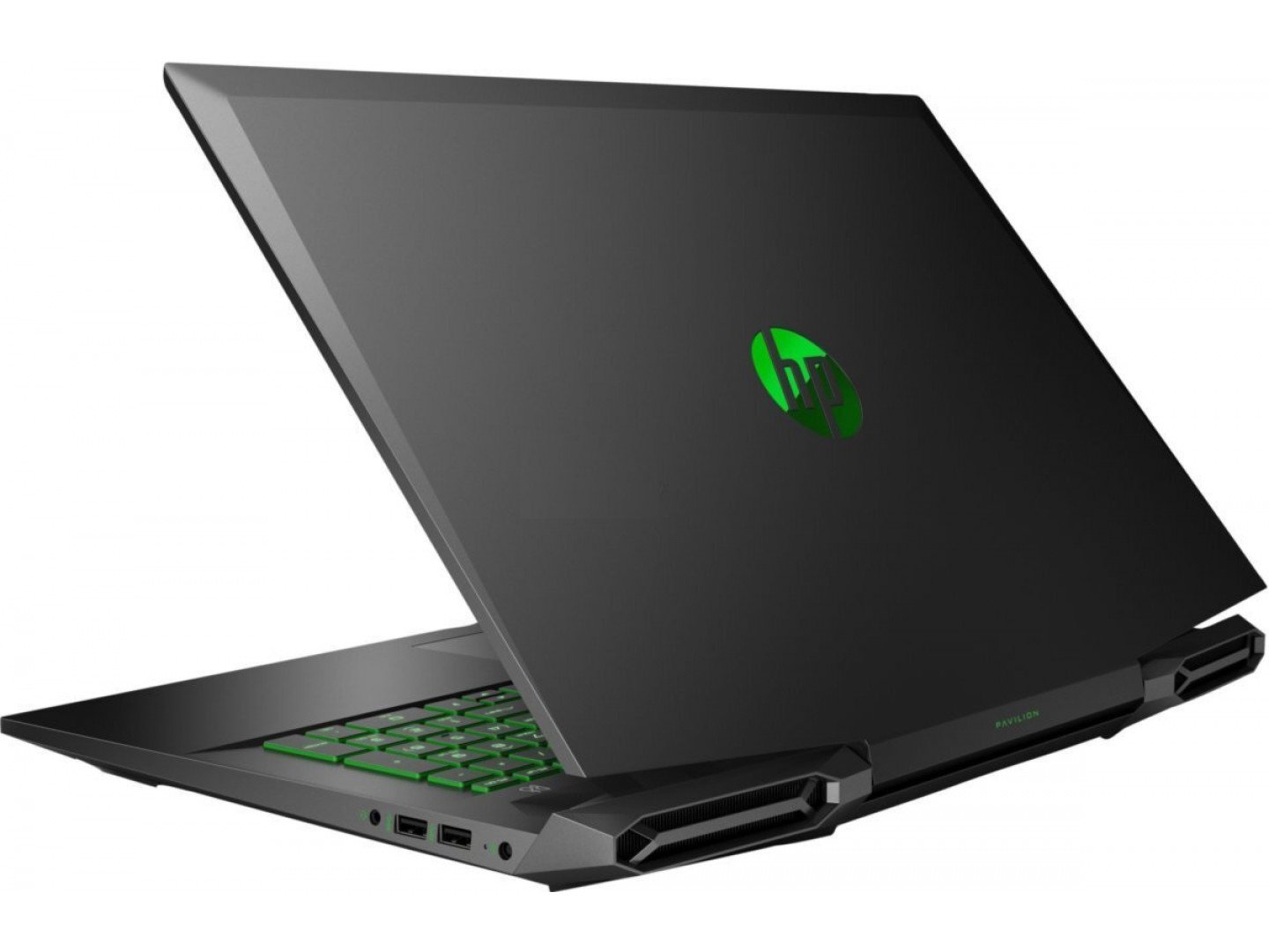 Купить Ноутбук HP Pavilion Gaming 17-cd1067ur Shadow Black/Green Chrome (232C2EA) - ITMag