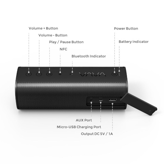 Bluetooth Speaker VAVA - SK002 - ITMag
