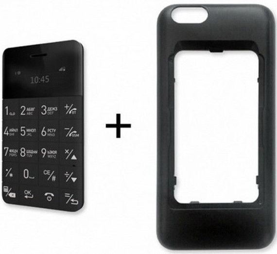 ELARI CardPhone Case for iPhone 6 Plus Black (LR-CS6PL-BLCK) - ITMag