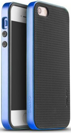 Чехол iPaky TPU+PC для Apple iPhone 5/5S/SE (Синий) - ITMag