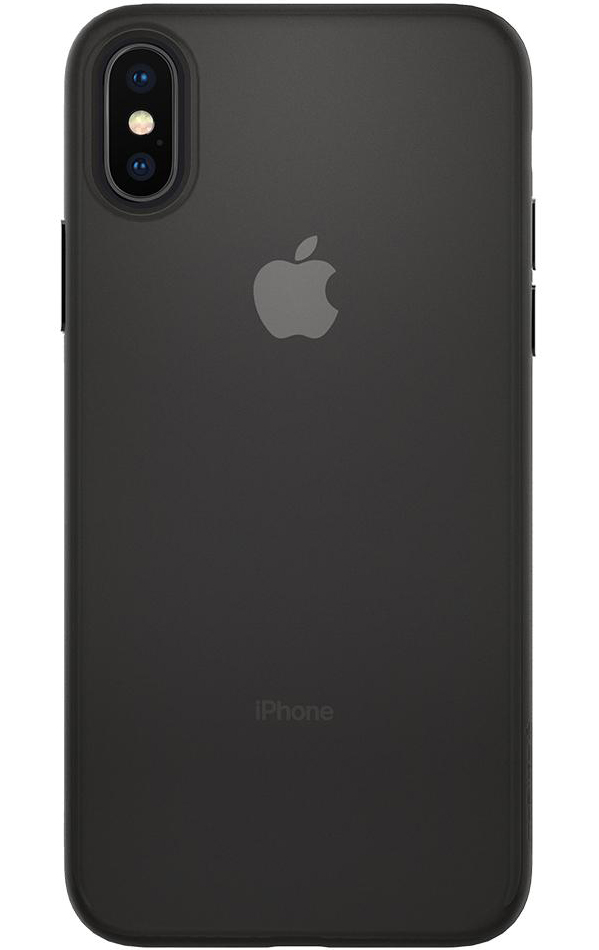 Spigen Case Air Skin for iPhone X Black (057CS22114) - ITMag