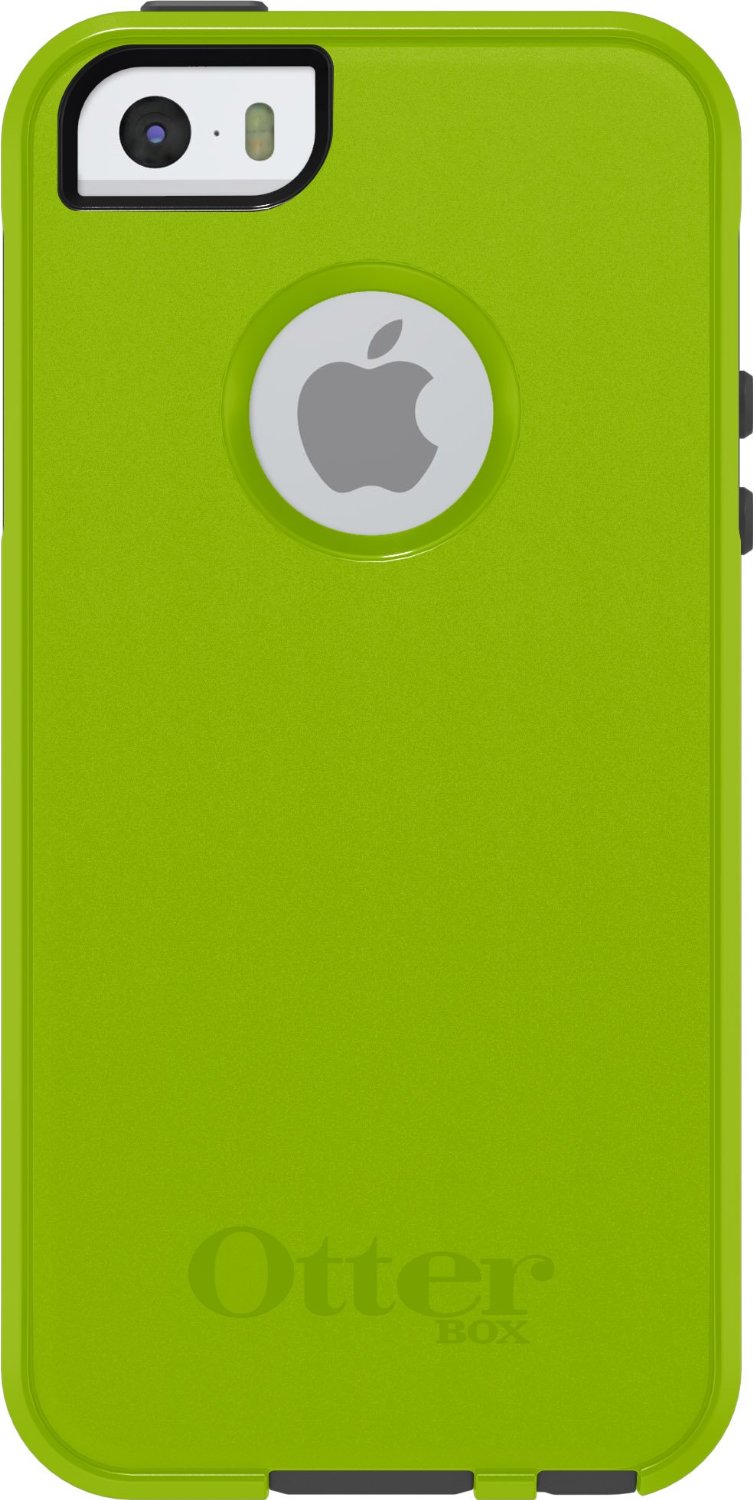 Чехол OtterBox [Commuter Series] Apple iPhone 5S Case - Key Lime (Glow Green/Slate Grey) - ITMag