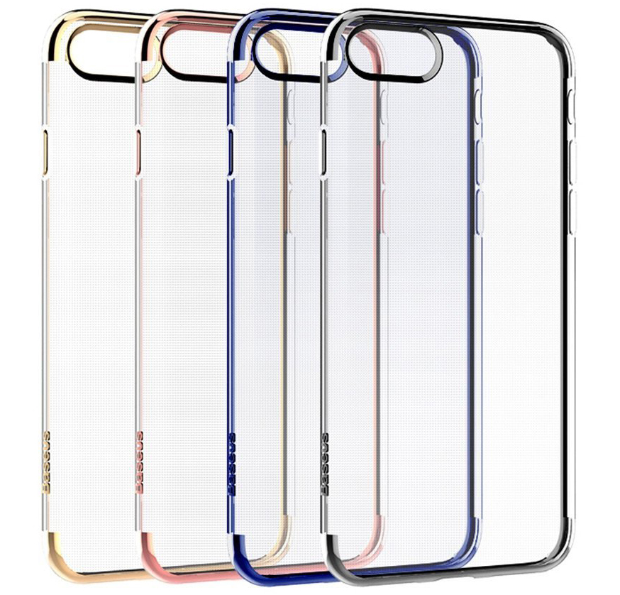 Чехол Baseus Shining Case (TPU) For iphone7 Rose Gold (ARAPIPH7-MD0R) - ITMag