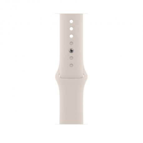 Apple Watch Series 7 GPS 45mm Starlight Aluminum Case With Starlight Sport Band (MKN63) - ITMag