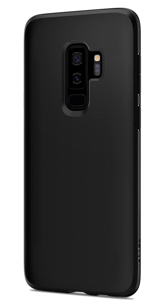 Spigen Liquid Crystal for Samsung Galaxy S9+ matt black (593CS22912) - ITMag