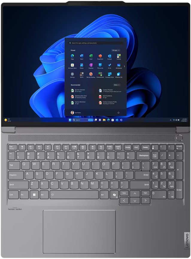 Купить Ноутбук Lenovo ThinkBook 16p G5 IRX Storm Gray (21N50012RA) - ITMag