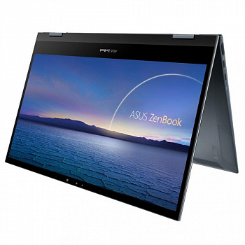 Купить Ноутбук ASUS ZenBook Flip 13 OLED UX363EA Pine Grey (UX363EA-HP668W) - ITMag