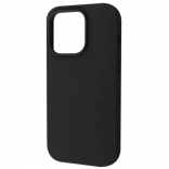 Чохол WAVE Full Silicone Cover iPhone 14 (black)